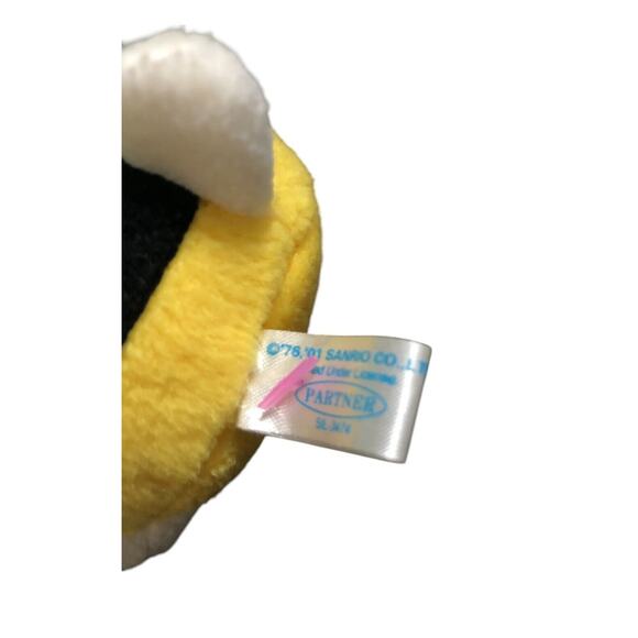 Vtg 2001 Partner Hello Kitty Bumblebee Wings Stuffed Animal Costume Plush 7" - Picture 7 of 10
